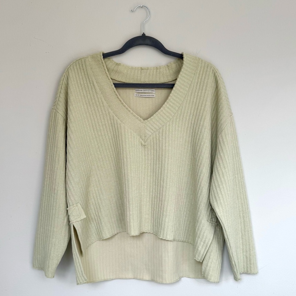 Urban Outfitters Oversized V Neck Slouchy Sweater
